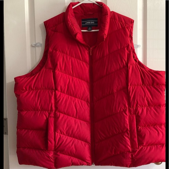 lands end mens vest jacket